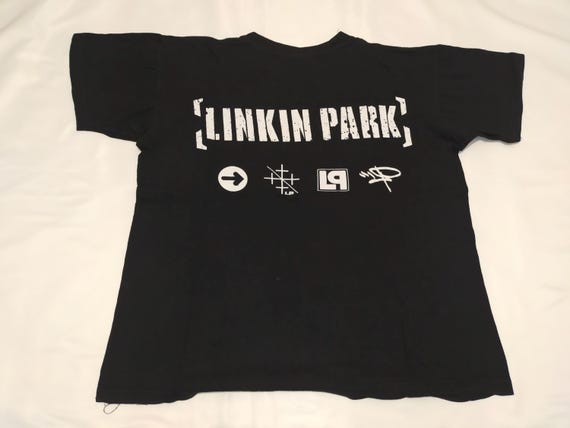 Vintage Y2K Linkin Park Meteora T-shirt Cotton Black Small - Etsy