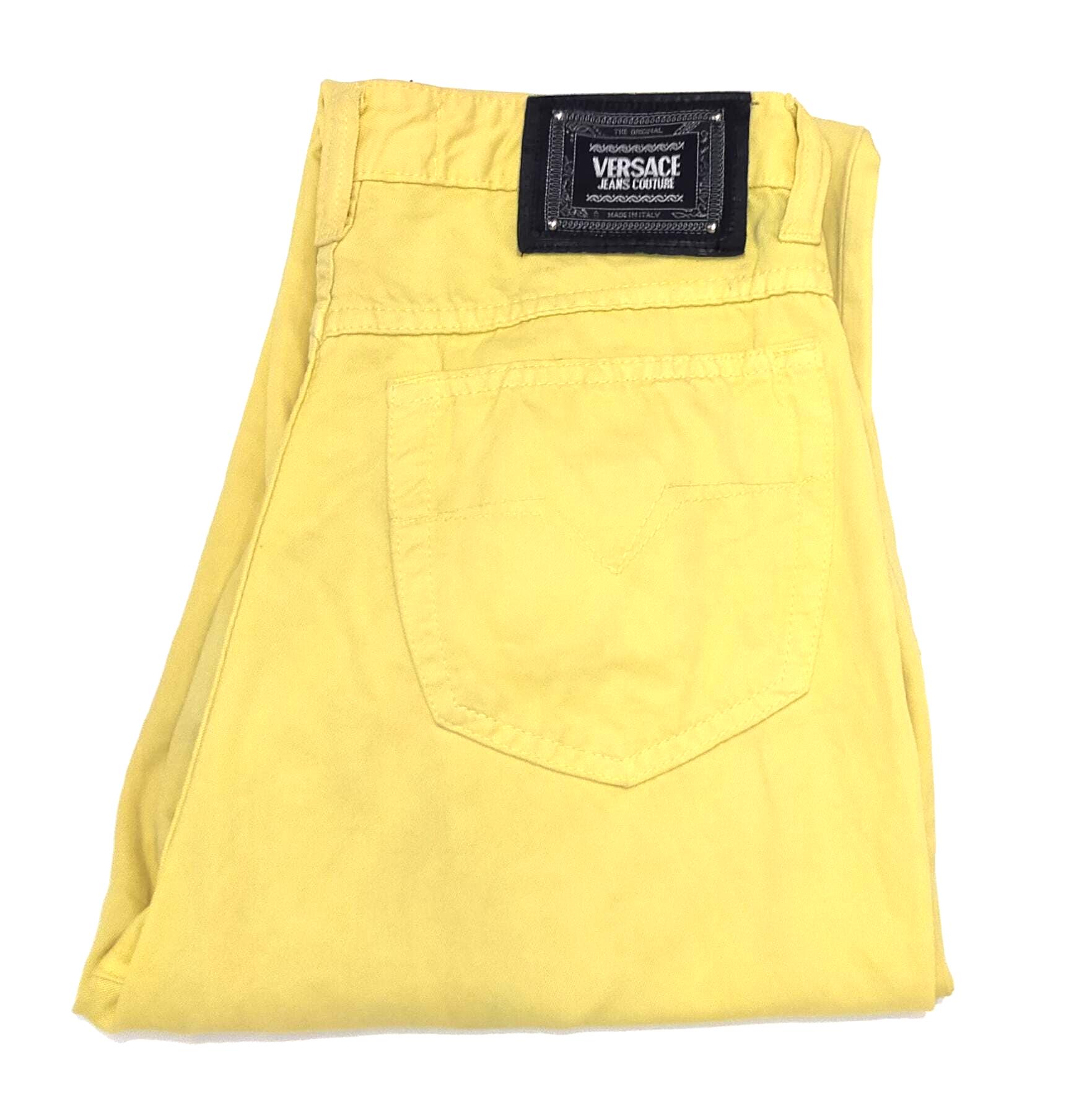 Versace Yellow Jeans - Etsy Canada