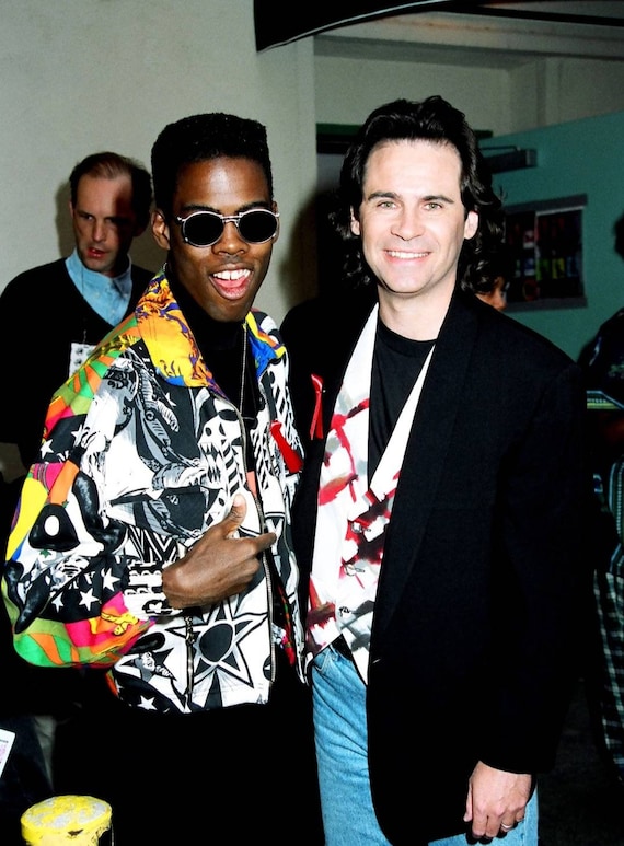 Vintage 90s Versace Jacket Bomber Cropped VJC NYC Chr… - Gem