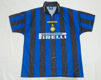 【デッドストック】1995-96 インテル・ミラノ 3rd UMBRO サイズＬ デッドストック】1995-96 インテル・ミラノ 3rd UMBRO サイズL デッド