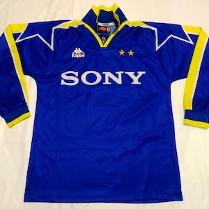Maillot Juventus Vintage 1995-1997 - Kappa Home, Sponsor SONY, Taille YS, Italie