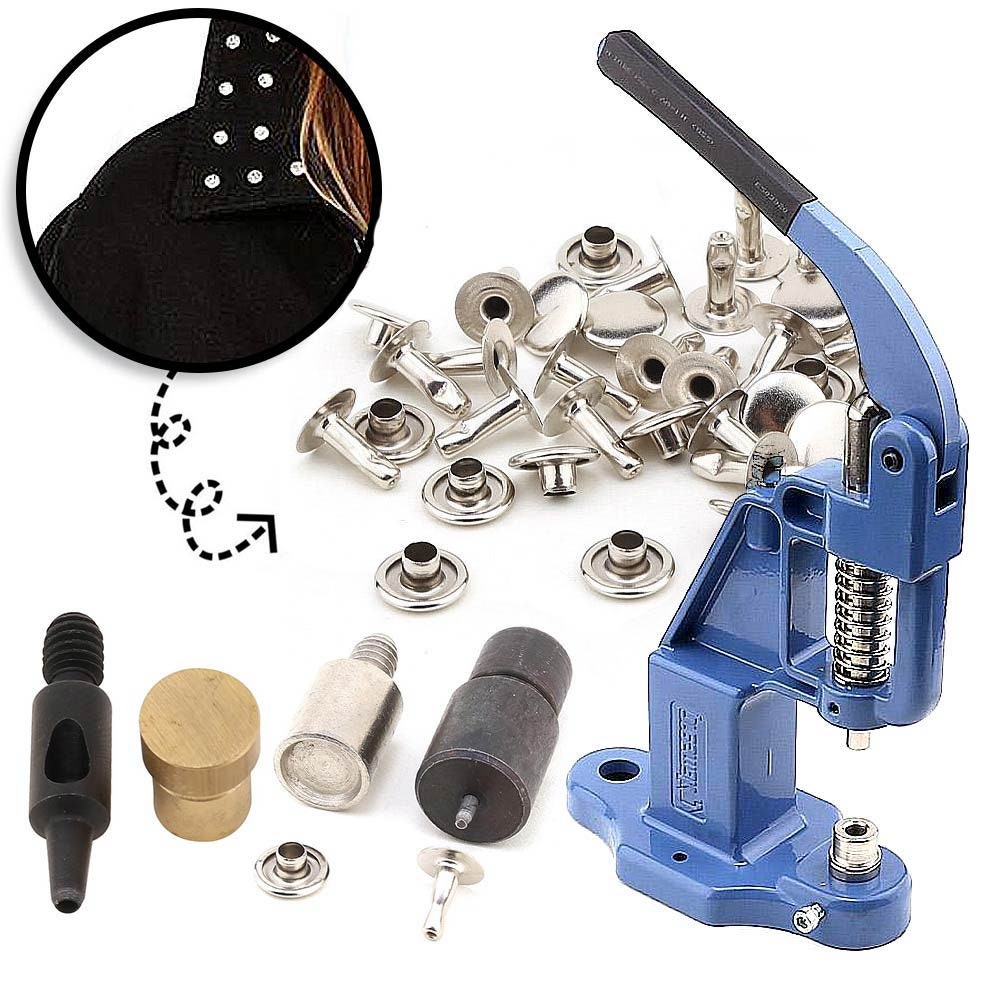 9 Mm Rivet Set Hand Press Machine 1000 Rivets Drilling Etsy