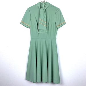 Mint Green Swing Dress 50s - Etsy