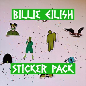 Set Di 2 Spille Billie Eilish Aoliay Distintivo Personalizzato Cool Guy Accessori Semplici