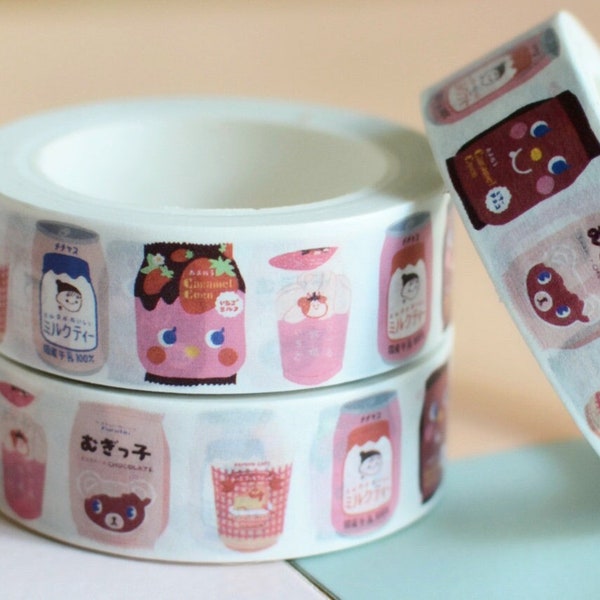 Masking tape - Mes snacks et boissons japonais préférés du combini