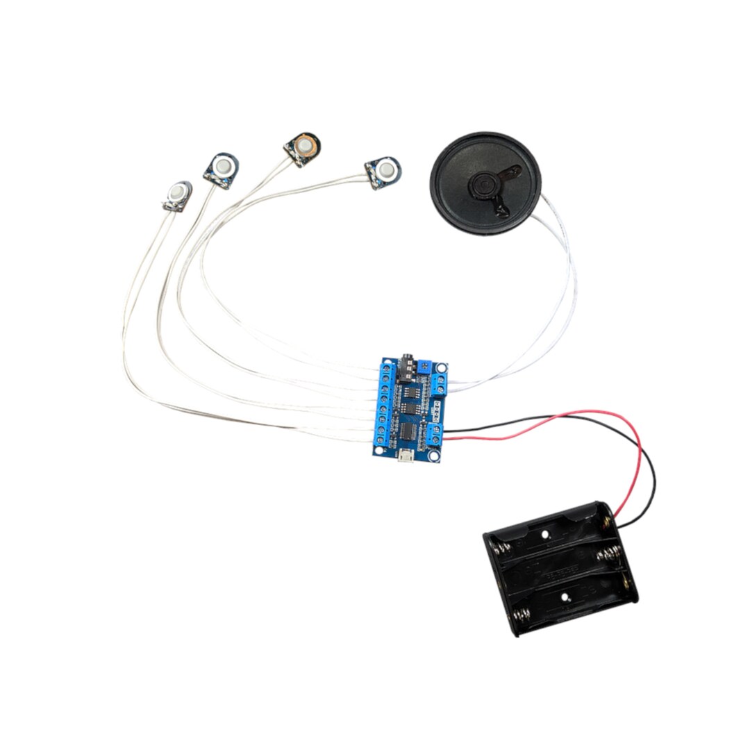 USB Sound Module multi Sound Files per Button With Buttons, Speaker and