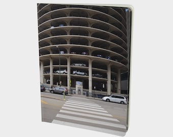 Chicago Parking Structure - Large Notebook