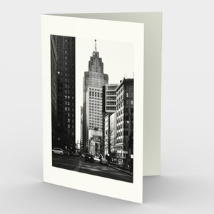 Set of 3 Detroit City Scape Cards, Detroit Photography
