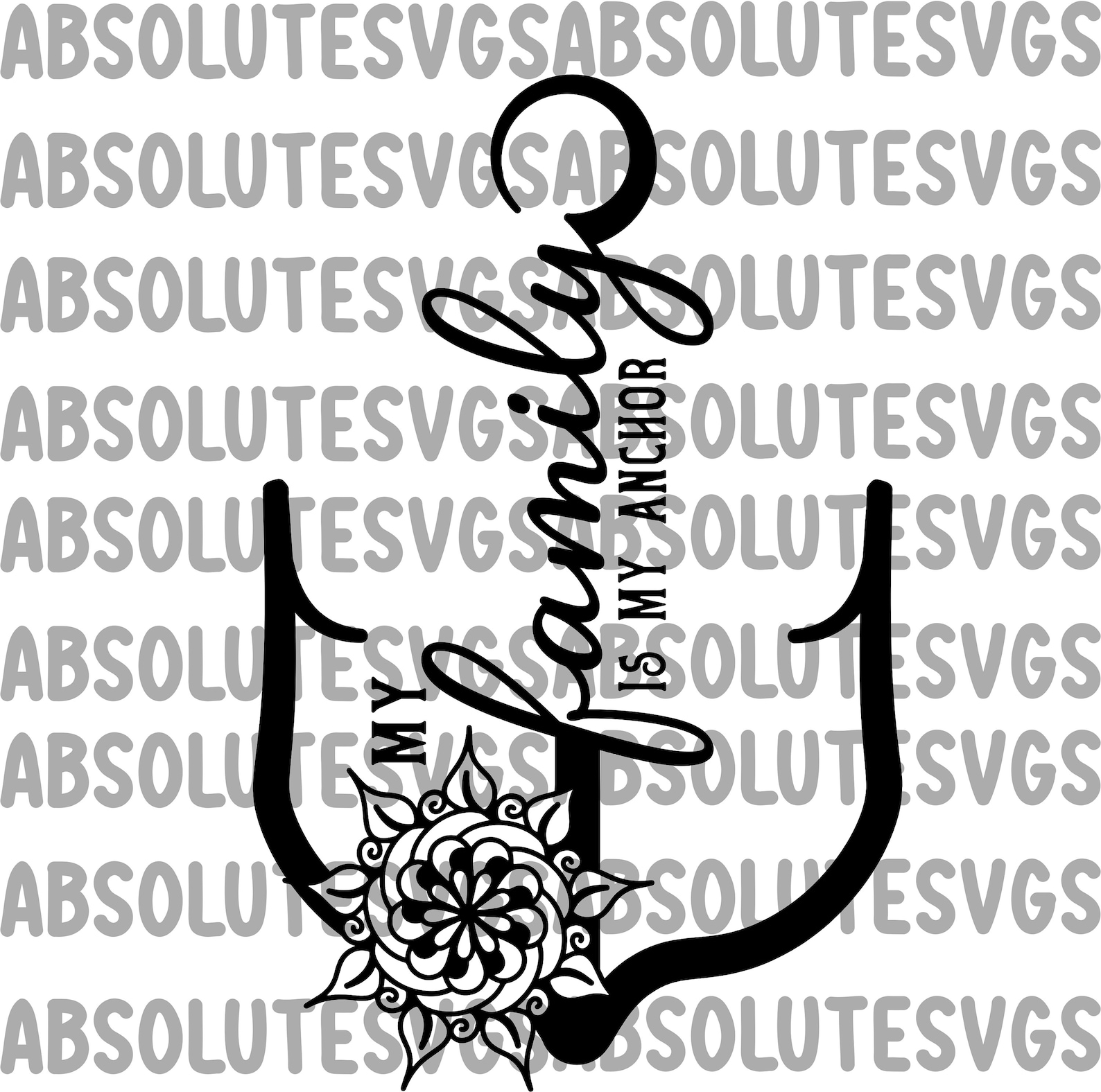 Download My Family Is My Anchor SVG Family Cruise SVG Nautical | Etsy