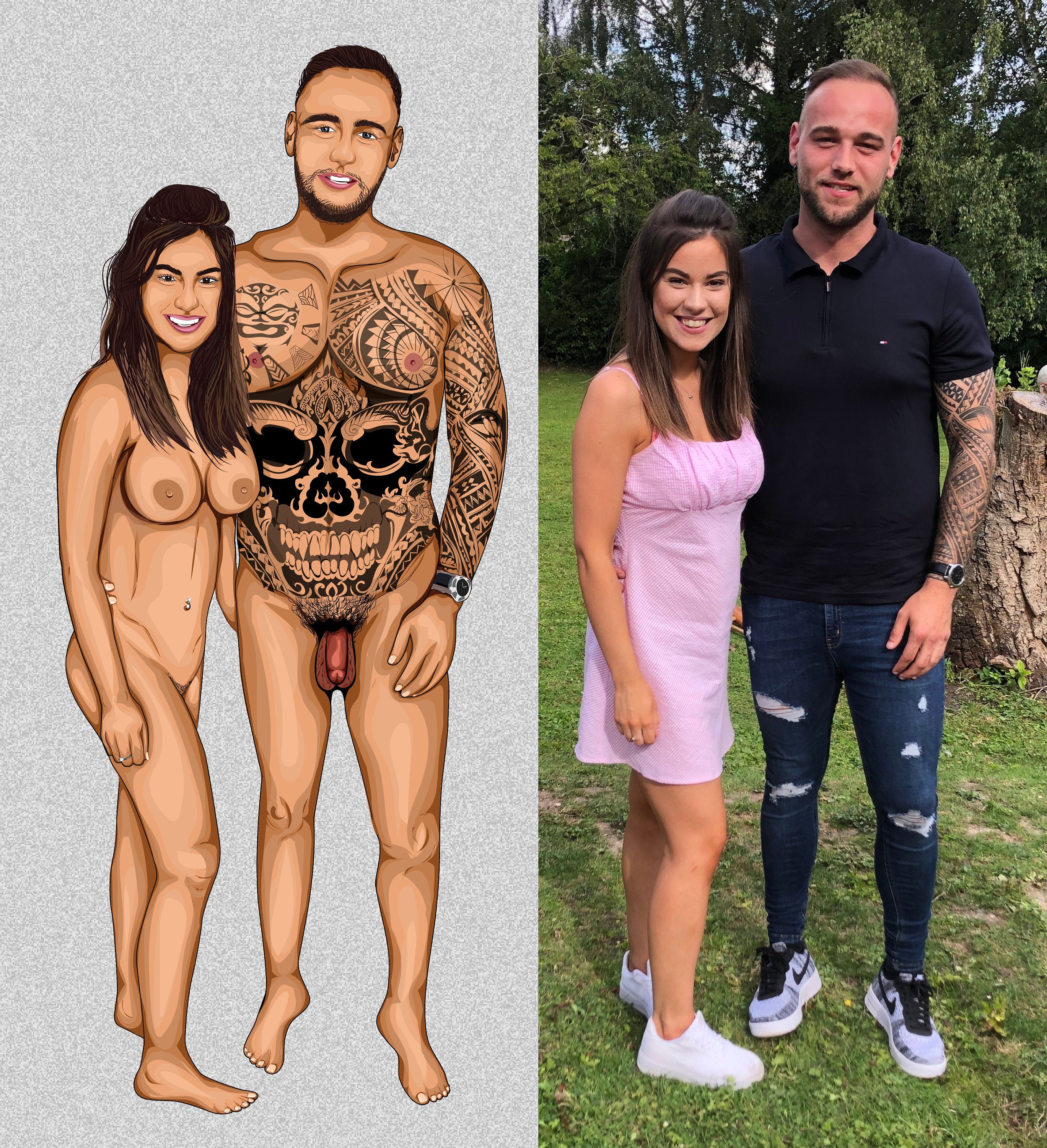 Naked prank deals