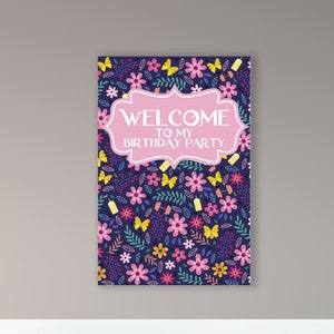 Encanto Welkomstbord - Digitaal Bestand - Girl Party - Kid Party - Party - Party Banner - Printable