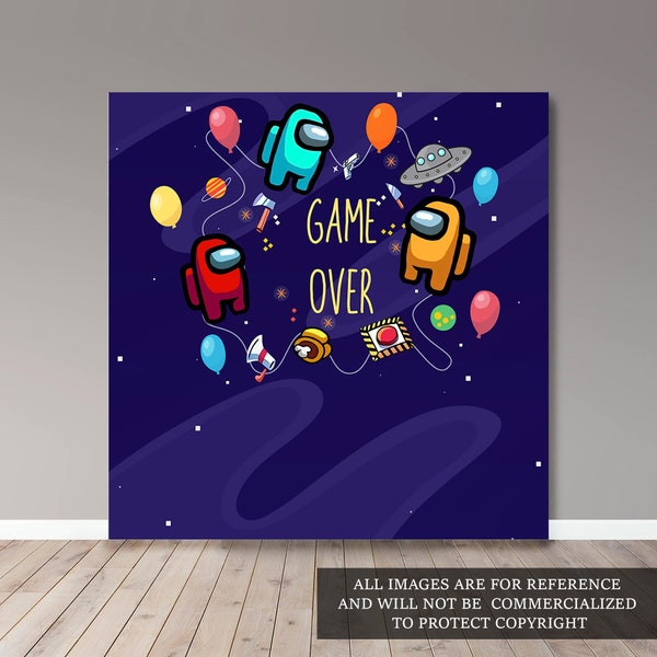 Among Us Birthday Banner - Etsy
