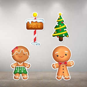 Postacie świąteczne PNG - Clipart świąteczny - Boże Narodzenie do druku - Boże Narodzenie do pobrania - Pliki PNG cyfrowych dokumentów