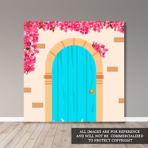 Encanto Backdrop - Digital File - Kid Party- Party Banner - Printable