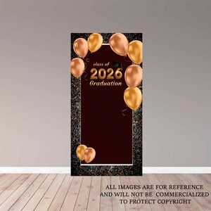 Graduation Backdrop - Digital File - Grad Party-  Party Banner - Printable