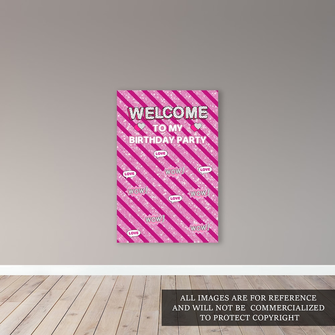 Surprise Welcome Sign Digital File Party Party Banner - Etsy