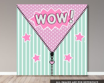 Décoration de fête surprise – Bannière d'anniversaire personnalisée (fichier numérique)
