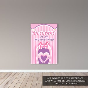 Boutique Willkommensschild - Digitale Datei - Girl Party - Kid Party - Party - Party Banner - Printable