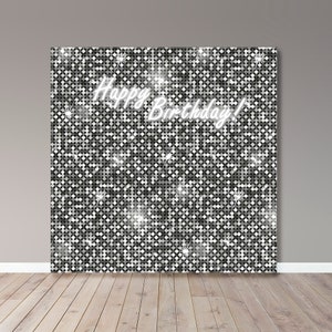 Shimmer Backdrop -  Digital File -Teen Party - Kid Party - Adult Party - Party Banner - Printable -