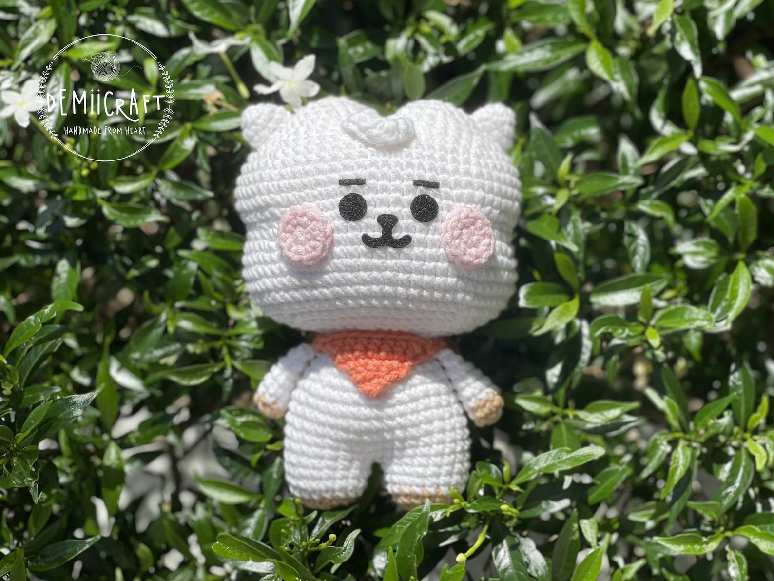 BT21 Baby RJ Amigurumi Crochet Pattern. PDF File. Instant Etsy