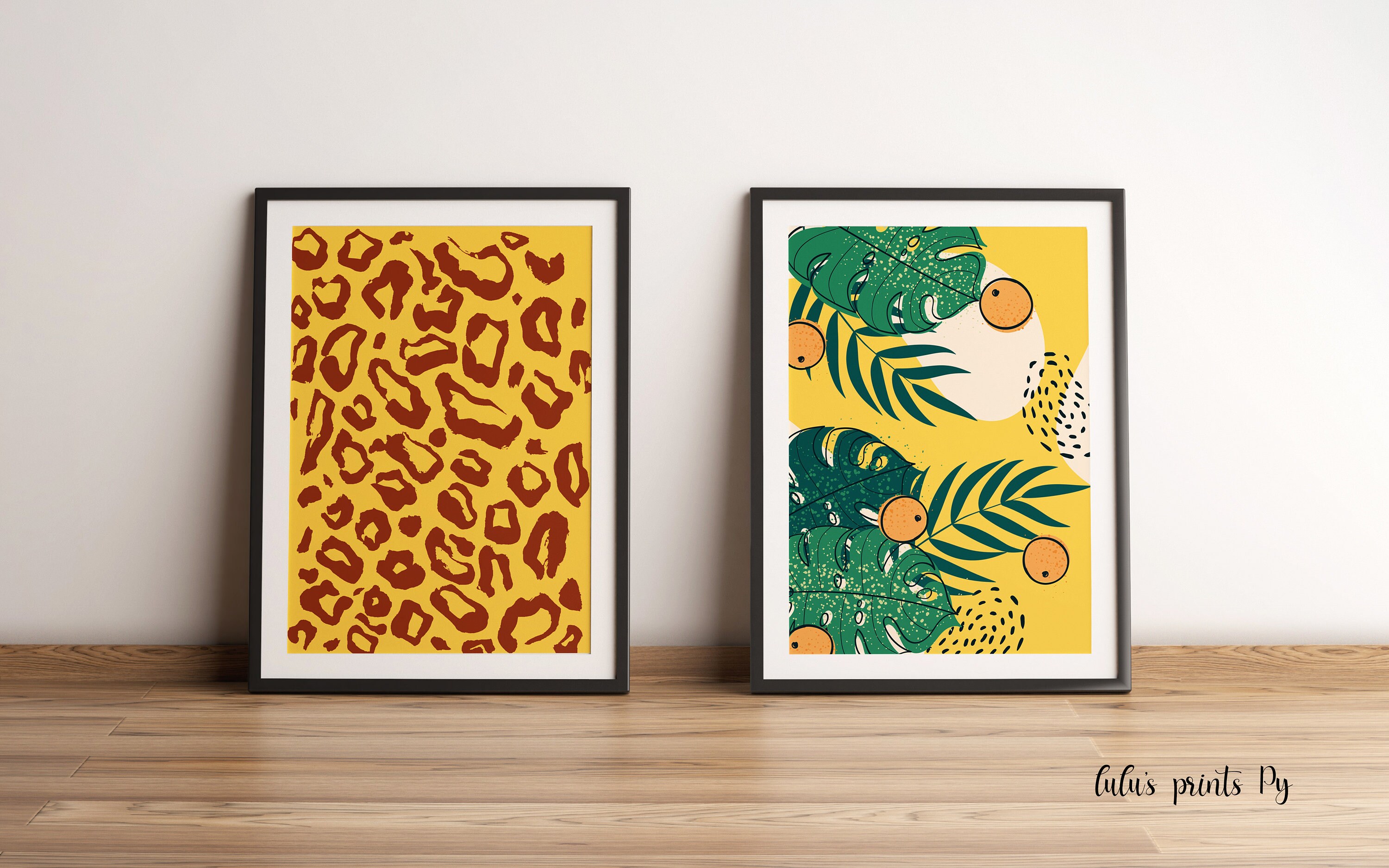 Tropical Wall Art. PRINTABLE DIGITAL ART home decor. Etsy