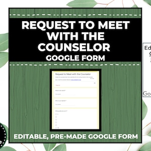Anfrage für ein Treffen mit dem Ratgeber - [GOOGLE FORM] [DIGITAL]