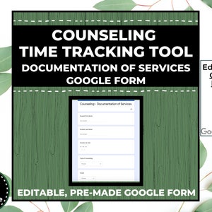 Herramienta de seguimiento del tiempo de consejería - Documentación de servicios - GOOGLE FORMS