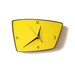 Yellow Wall Clock - Retro Design - Decorative Clock 