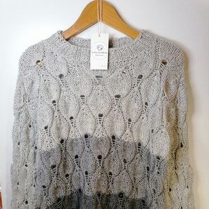 Alpaca wool knitted sweater