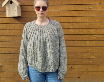 Handgemachte Pullover aus Merino Wolle