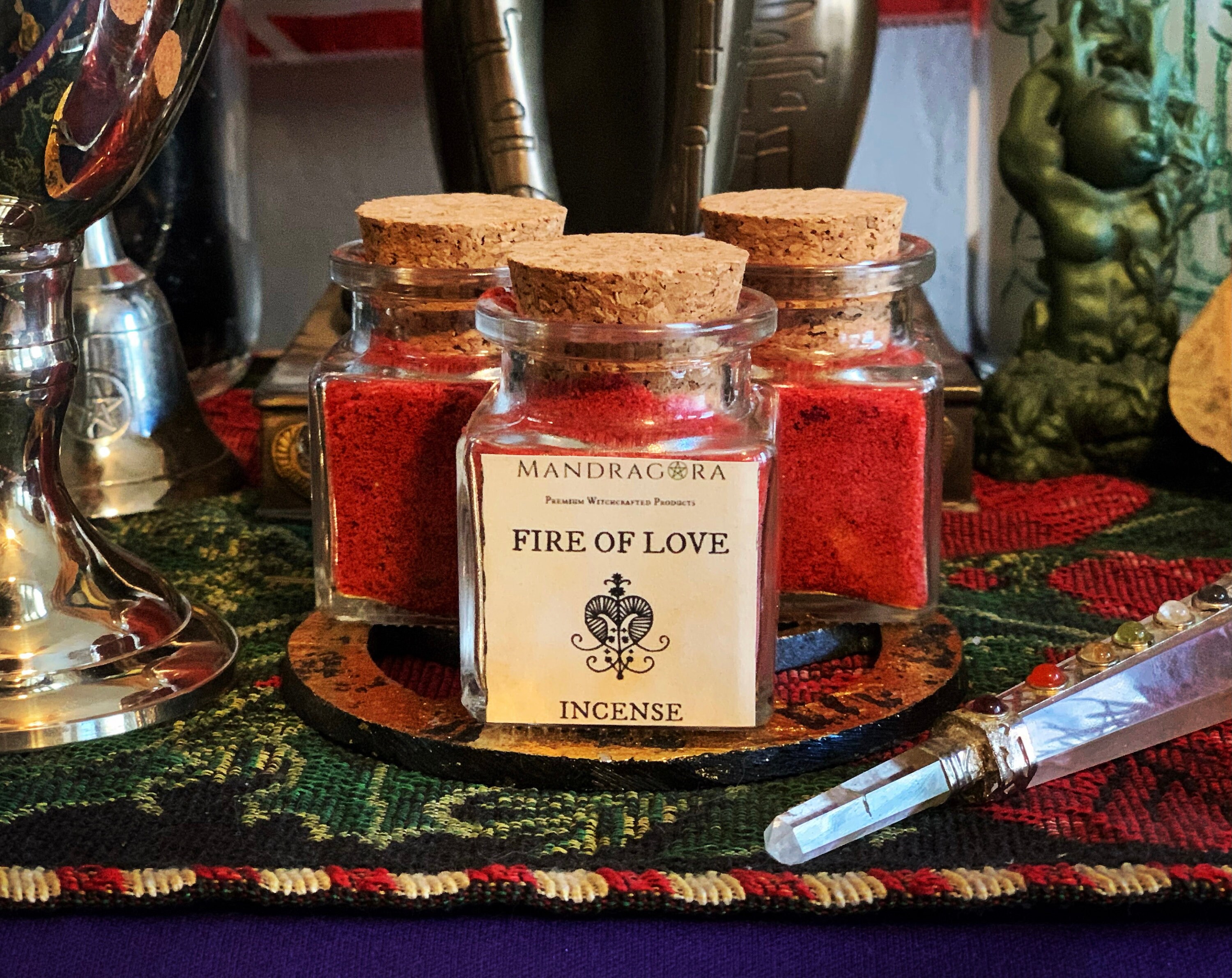 Fire of Love Incense Powder Etsy