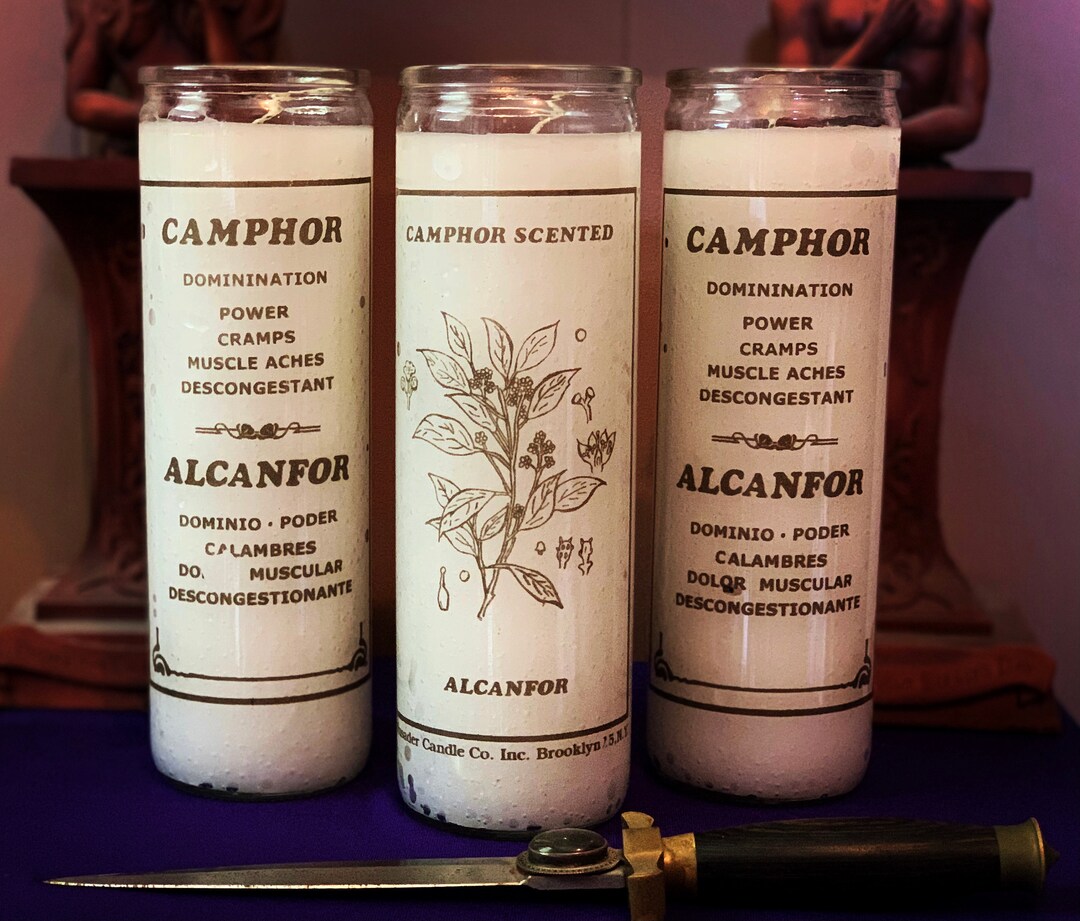 Camphor 7 Day Perfume Candle Etsy