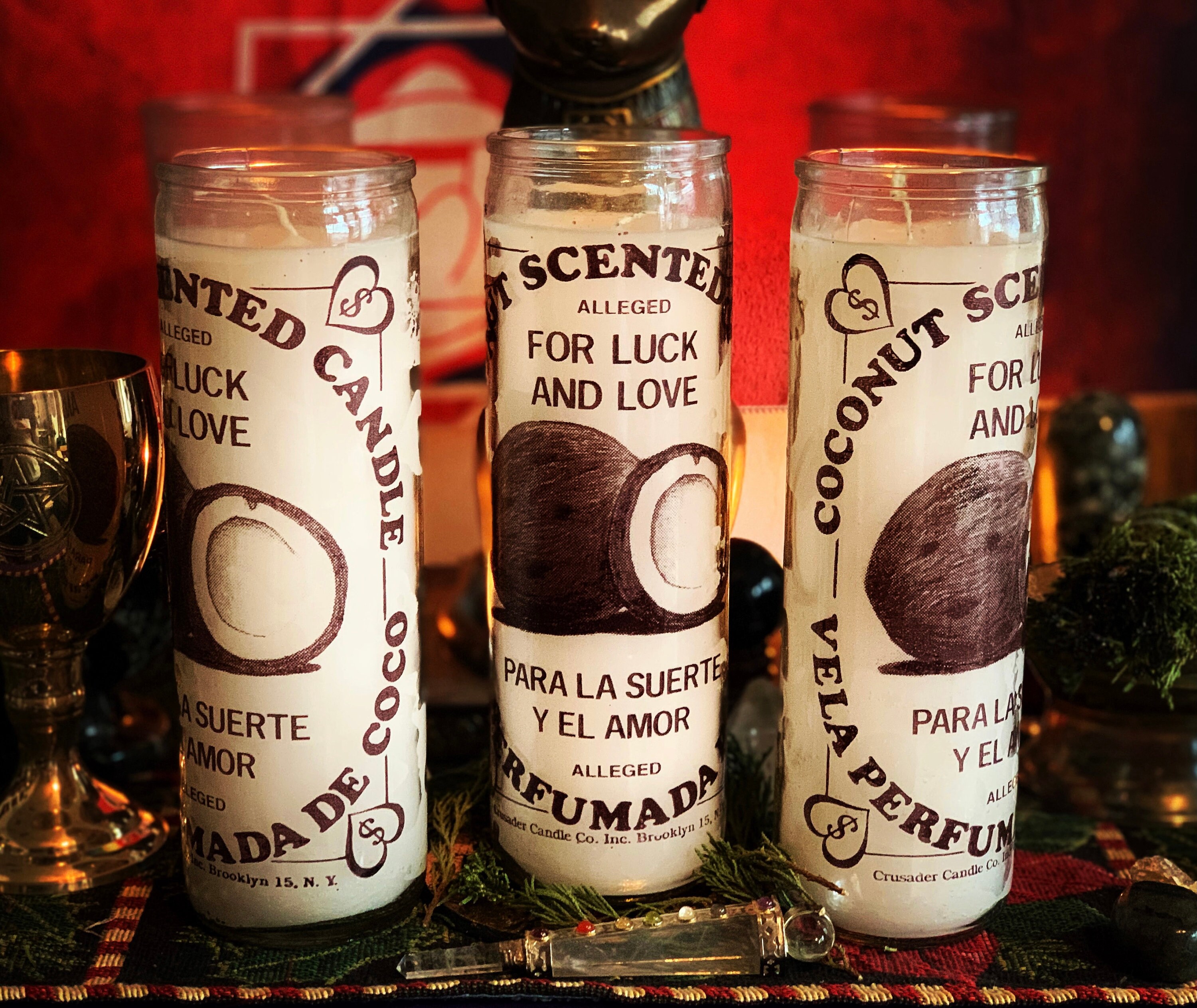Coconut 7 Day Candle Etsy