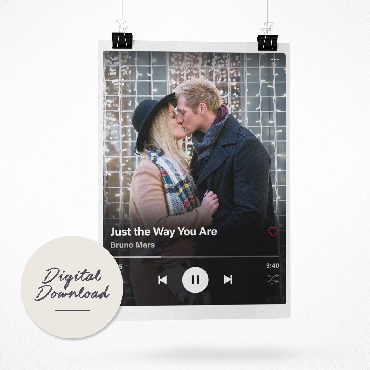 DIY Spotify Frame Customize Online No program needed Etsy