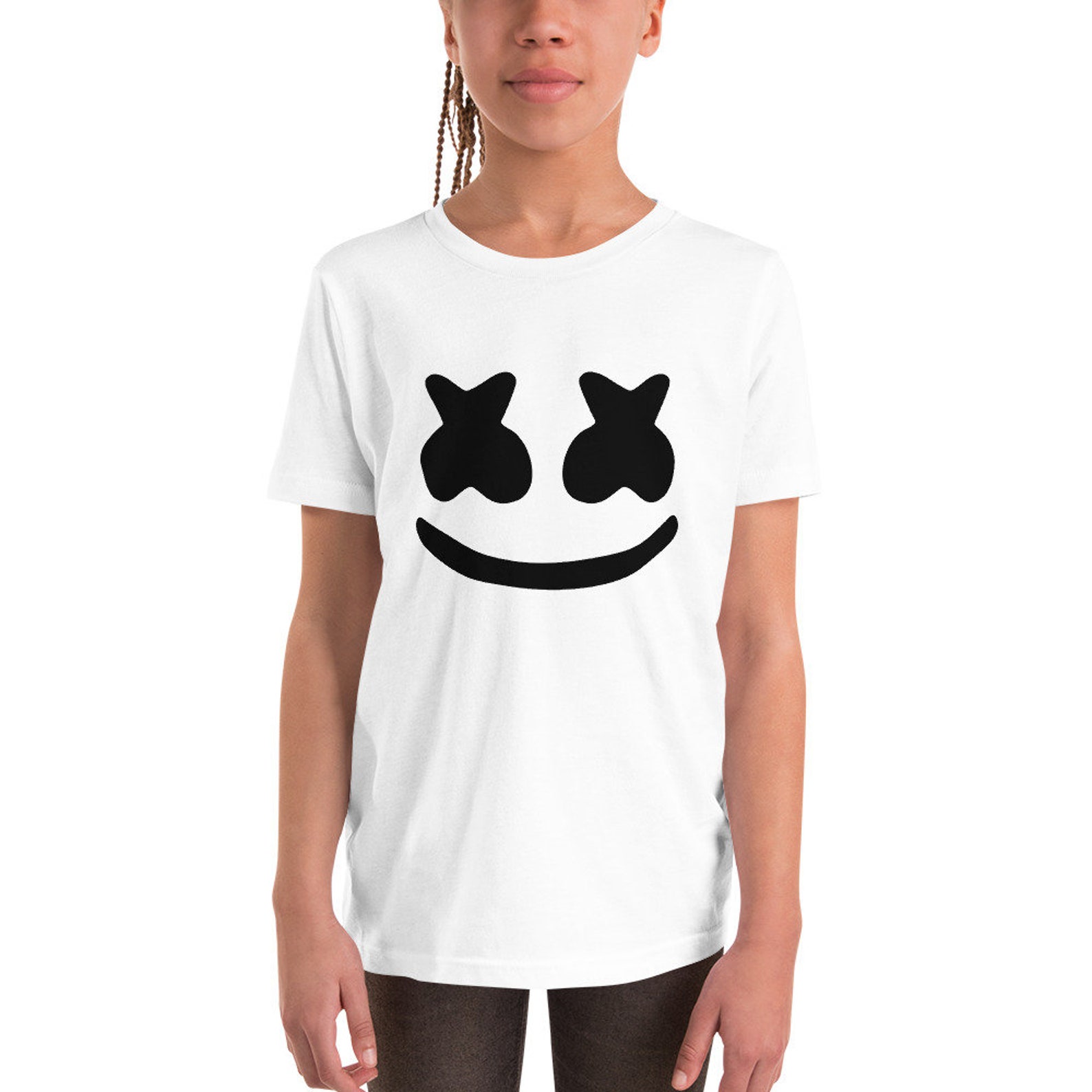 Dj Marshmello Kids Shirt Marshmallow Shirt Marshmallow Etsy