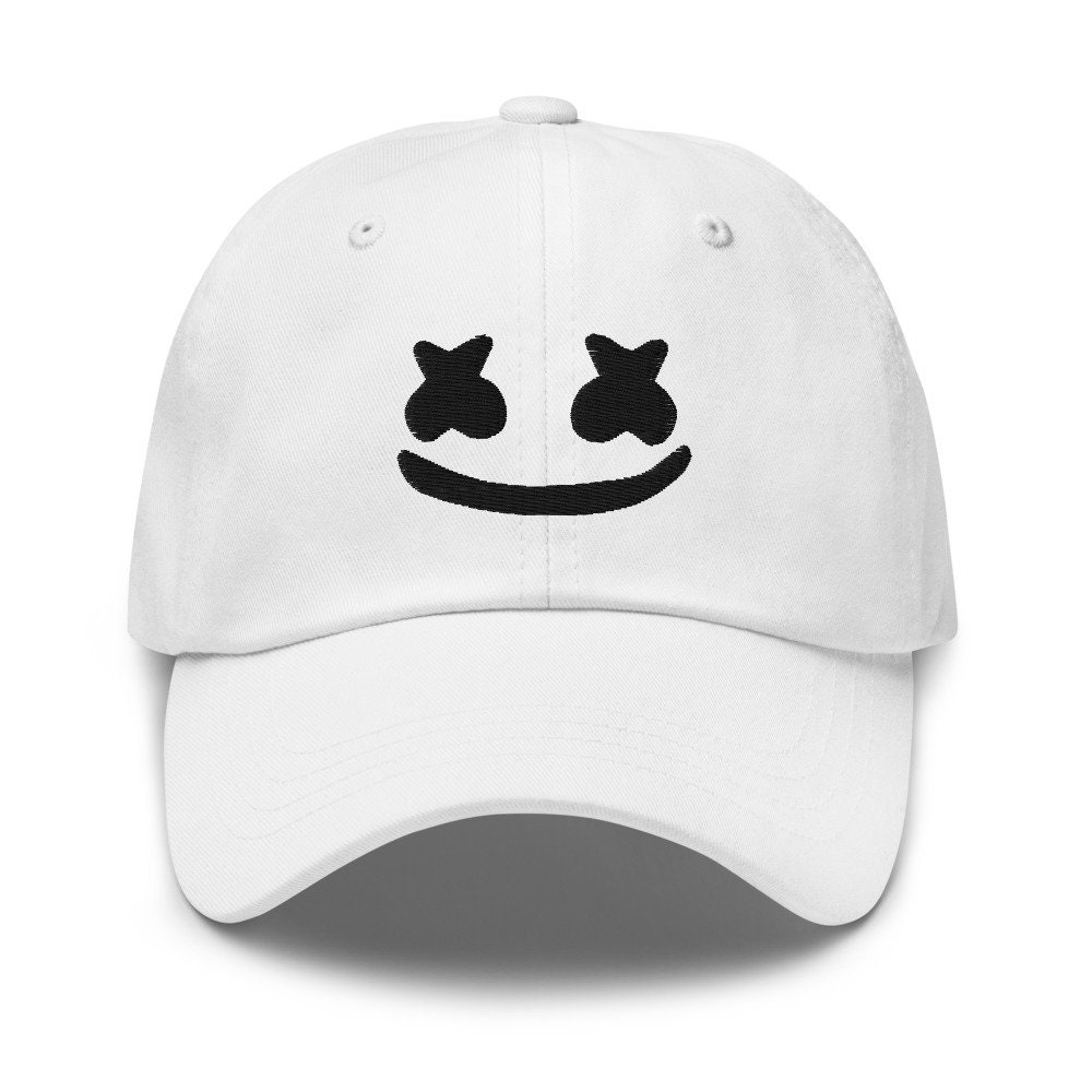 Dj Marshmello Baseball Cap Dj Marshmello Classic Dad Hat Dj Etsy