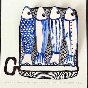 Sardine Earrings
