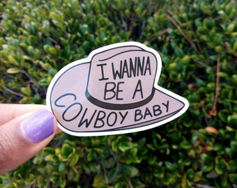 Cowboy Baby Sticker Etsy Cowboy Baby Sticker Etsy