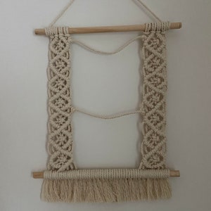 Macrame Picture Wall Hanging
