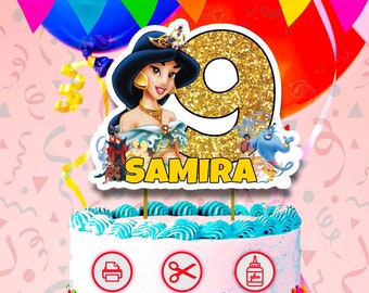 Jasmine Aladdin Cake Etsy