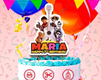 Coco Cake Topper Etsy