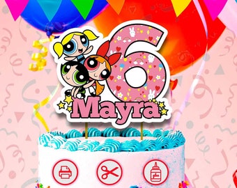 Powerpuff Girls Birthday Etsy