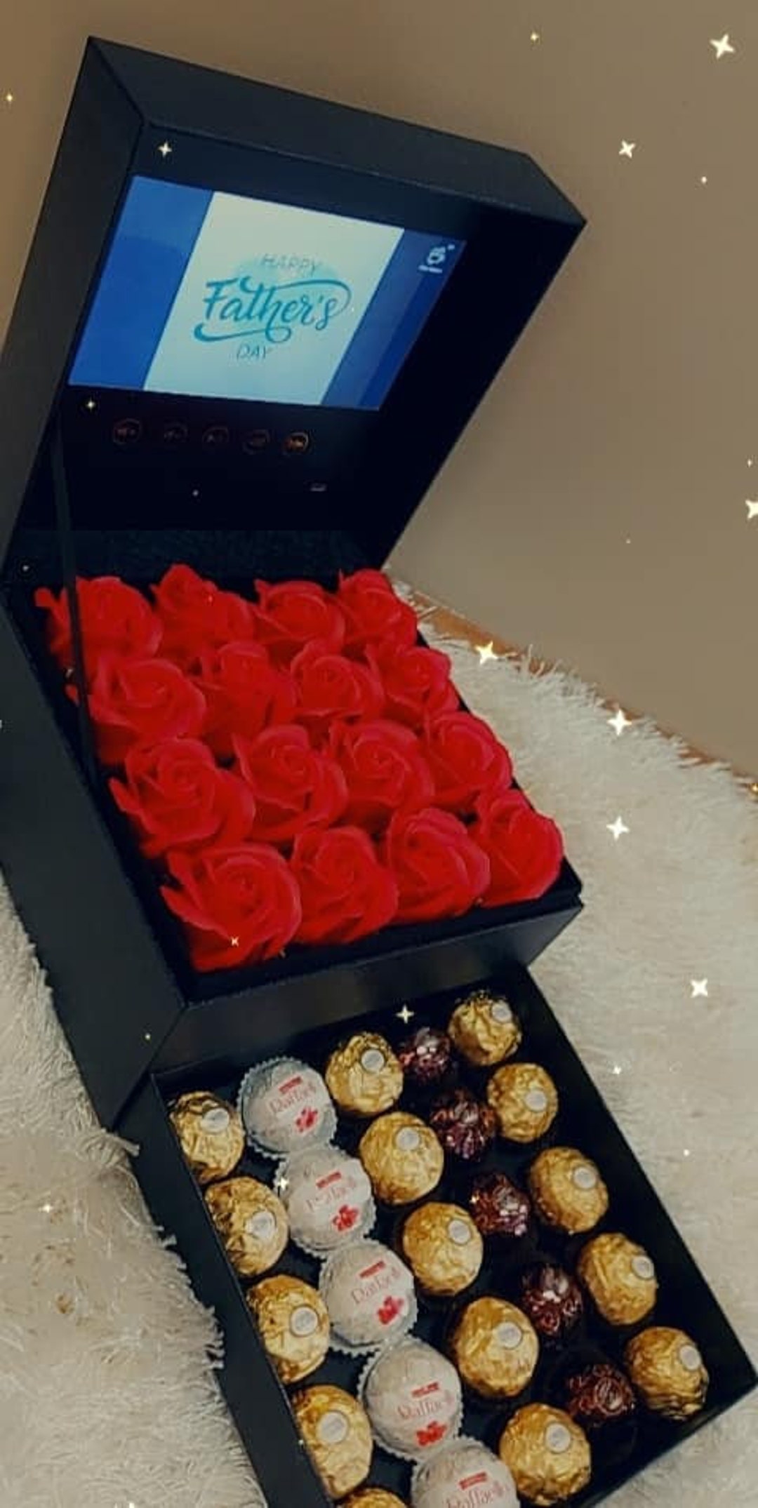 Gift Box Video Screen With Drawer Customize Etsy