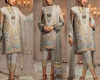 Custom Stitched Pakistani Dresses Indian Dress Designer - Etsy Ireland