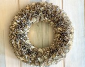 Paper Wreath, Book Page Wreath, Holiday Wreath, Versatile Wreath, Minimalist Wreath