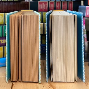 CUSTOM folded book made to order, open to see some ideas!