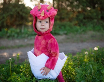 Baby triceratops costume, Dinosaur cape for toddler up triceratops costume cape, pretend play dressup, kids dressup, baby dino costume