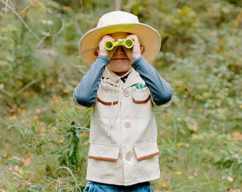 Forest Guardian Costume, kids Park Ranger Costume, Kids palaeontologist costume, safari guide costume for kids