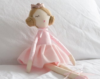 Bella The Ballerina Doll, 13",  soft Ballerina Doll, Soft doll, Soft ballerina Doll, ballet dancer doll, soft doll, cloth doll