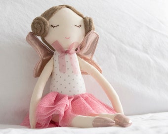 Sara The Fairy Doll, 13", soft-bodied fairy Doll, Soft doll, Soft fairy Doll, fairy doll